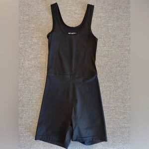 SET Active Black Sporty Romper Size Medium